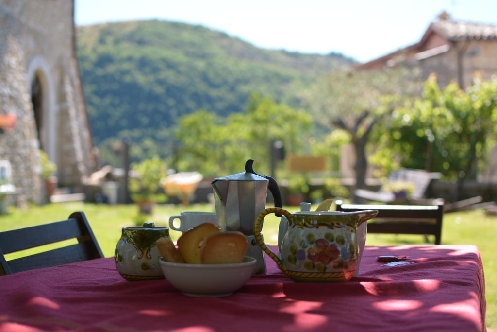 Вилла Campagna In Compagnia Vallo di Nera Экстерьер фото